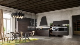 Cuisine ouverte moderne et design par Zanutta