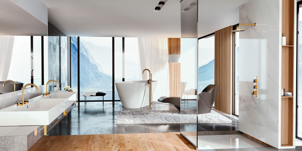 Salle de bain tendance Modern Design - Modern - Bathroom - Paris