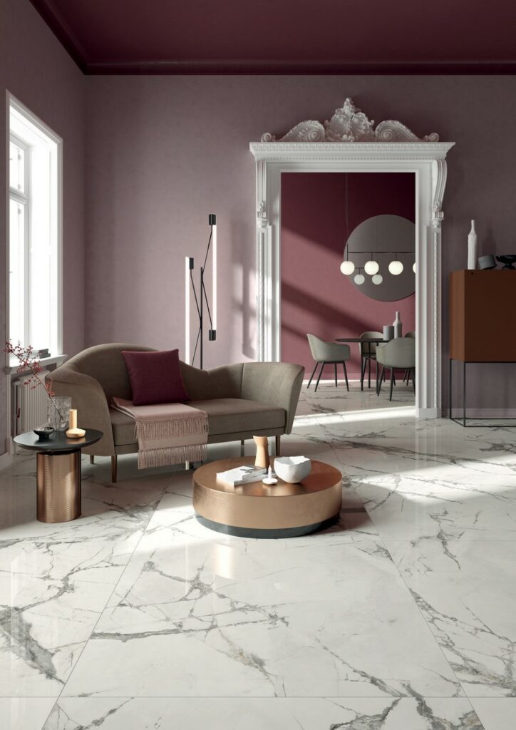 intérieur luxe marbre