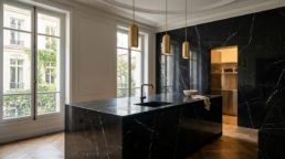 double cuisine marbre zanutta