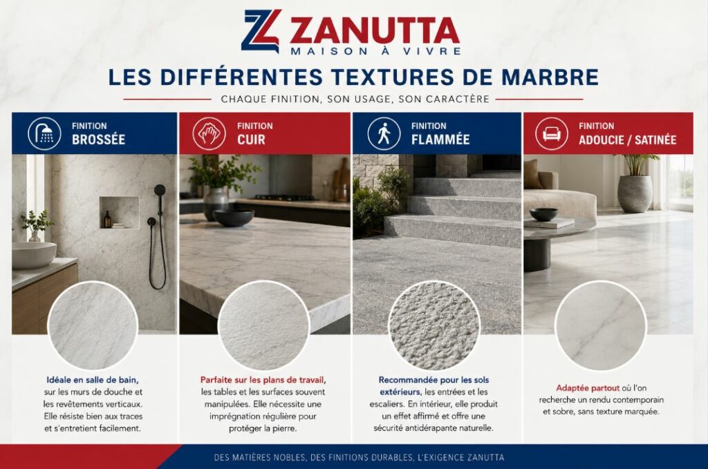 finitions marbres