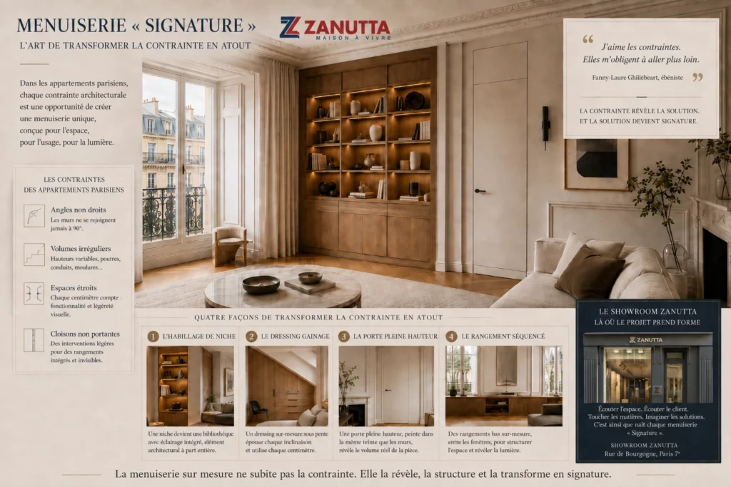 zanutta menuiserie signature sur mesure